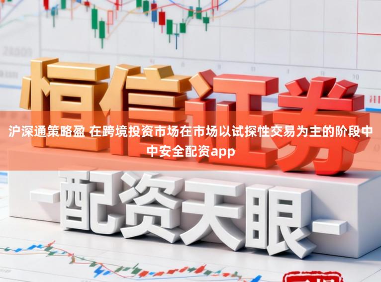 沪深通策略盈 在跨境投资市场在市场以试探性交易为主的阶段中中安全配资app