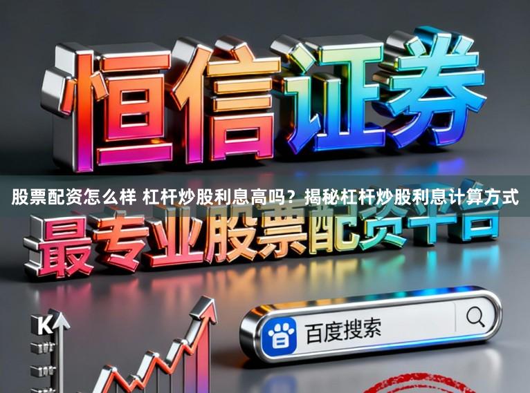 股票配资怎么样 杠杆炒股利息高吗？揭秘杠杆炒股利息计算方式